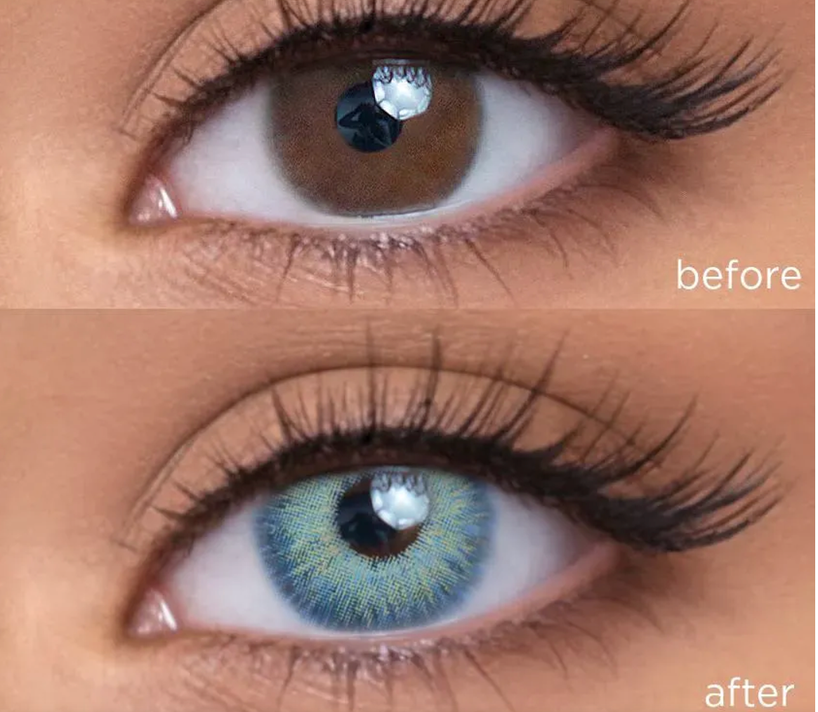 Цветные линзы другого бренда