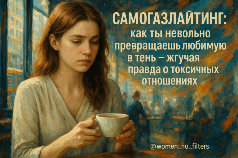    Самогазлайтинг: как ты невольно превращаешь любимую в тень — жгучая правда о токсичных отношениях admin