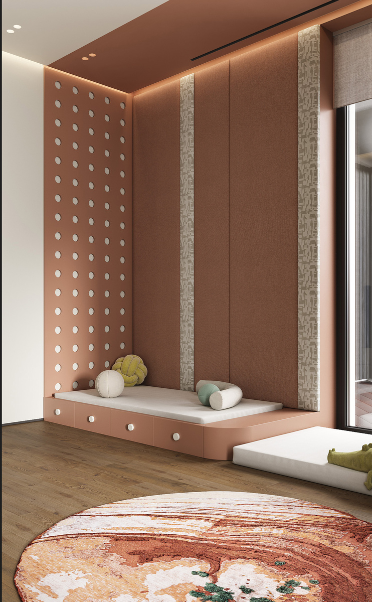 Дизайн интерьера детской от студии Homespro. Дизайнер Валерия Барг