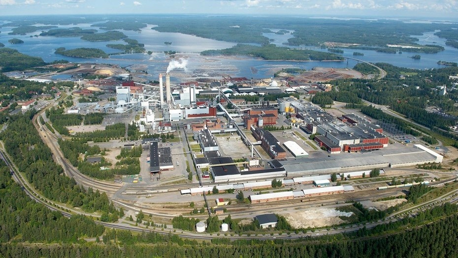    Фабрика UPM Kaukas в Лаппеенранте, Финляндия. Автор фото: upmpaper.com