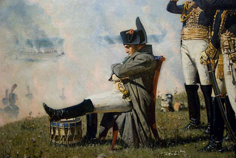 " Наполеон I на Бородинских высотах" (фрагмент). Художник Василий Васильевич Верещагин Год создания 1897 г. Музей Отечественной войны 1812 года