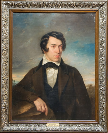 Алексей Степанович Хомяков. Автопортрет. 1842 г.