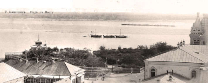    Камышин. Вид на Волгу. Начало XX века