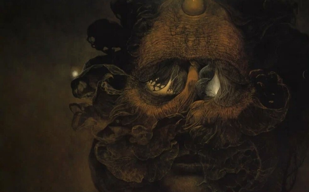 Картина Здзислава Бексиньского