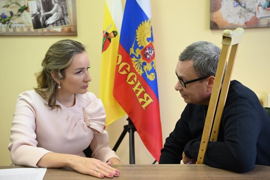    Мария Львова-Белова и Юрий. Фото: Telegram-канал «Мария Львова-Белова»