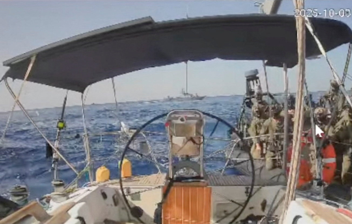 Global Sumud Flotilla/ Handout via REUTERS