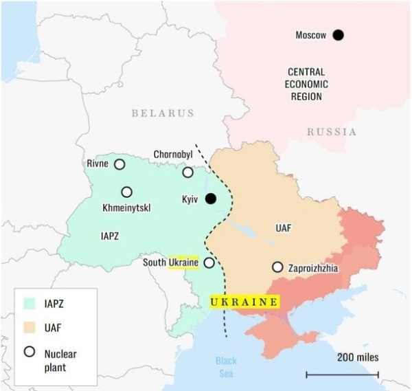    Карта разделения страны: киевский журналист раскритиковал частичную защиту неба западными союзниками
