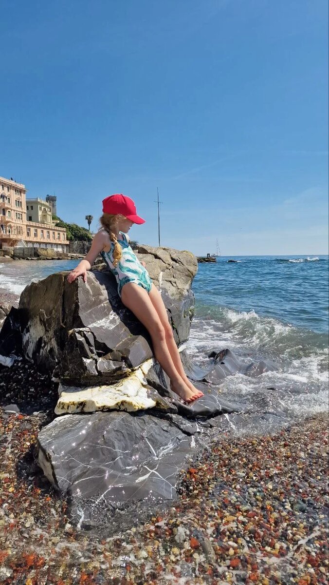 Генуя, городской пляж