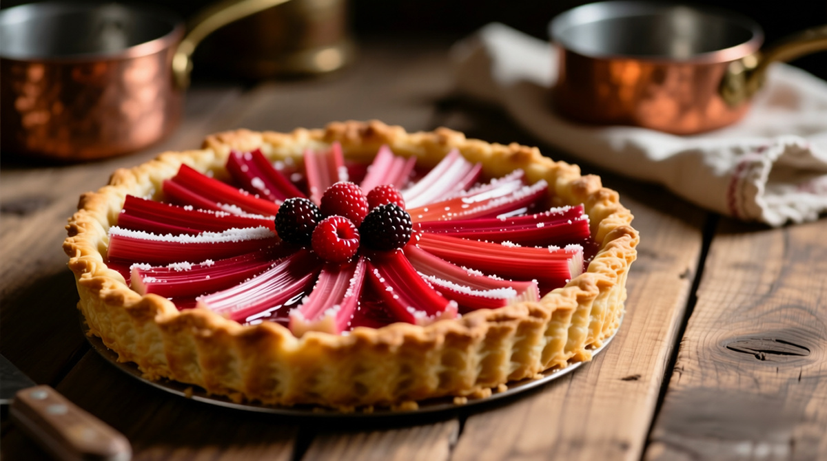 Малиновый тарт