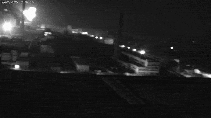    Та самая "атака дрона" на защитный саркофаг разрушенного реактора Чернобыльской АЭС. Источник: ТГ-канал "Геоэнергетика ИНФО"