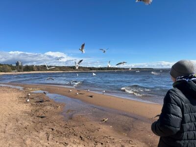 Прогулки с семьей. Листайте галерею.