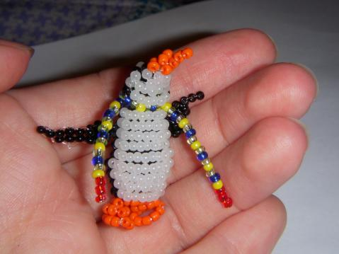 Пингвин в шарфике