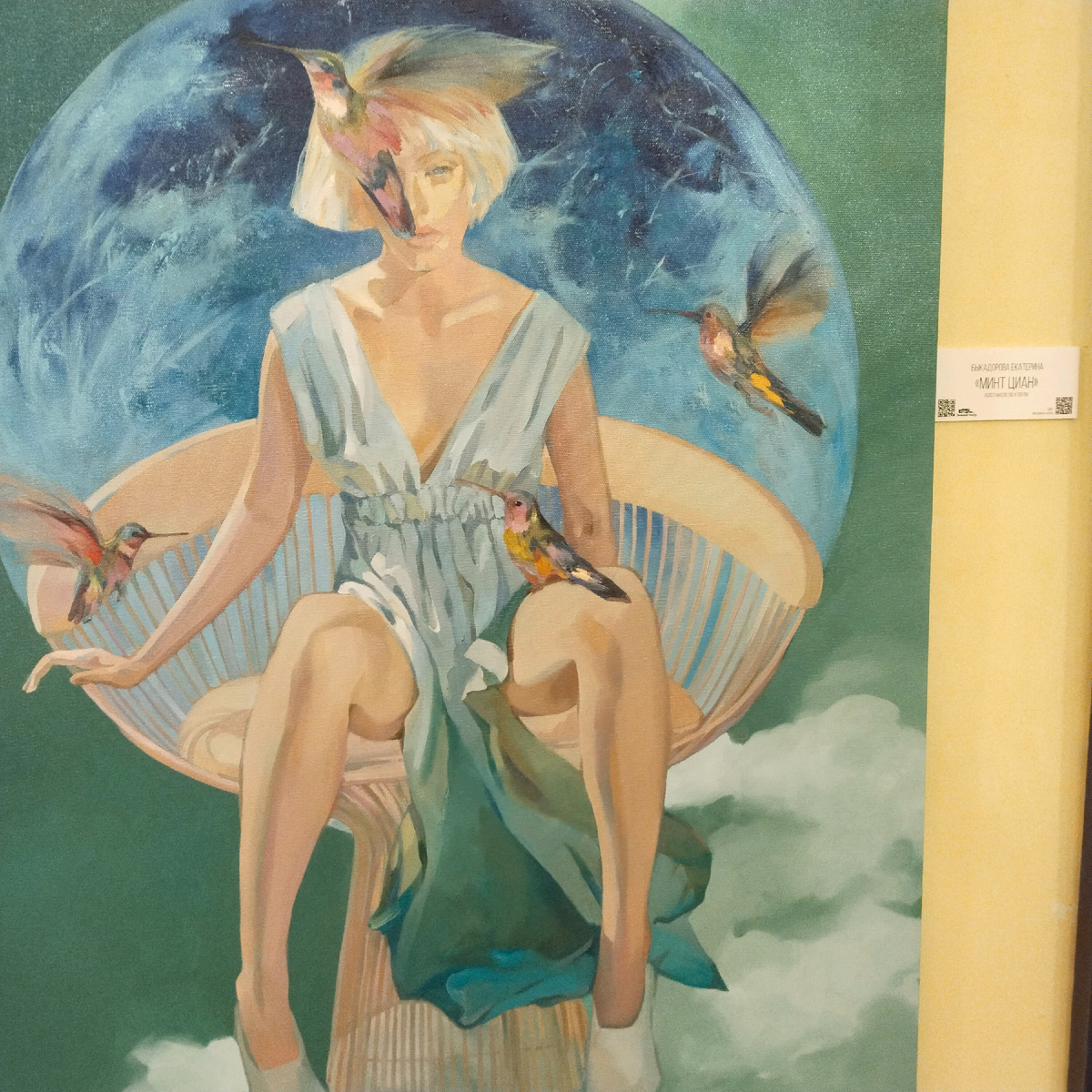 Фото с выставки живописи