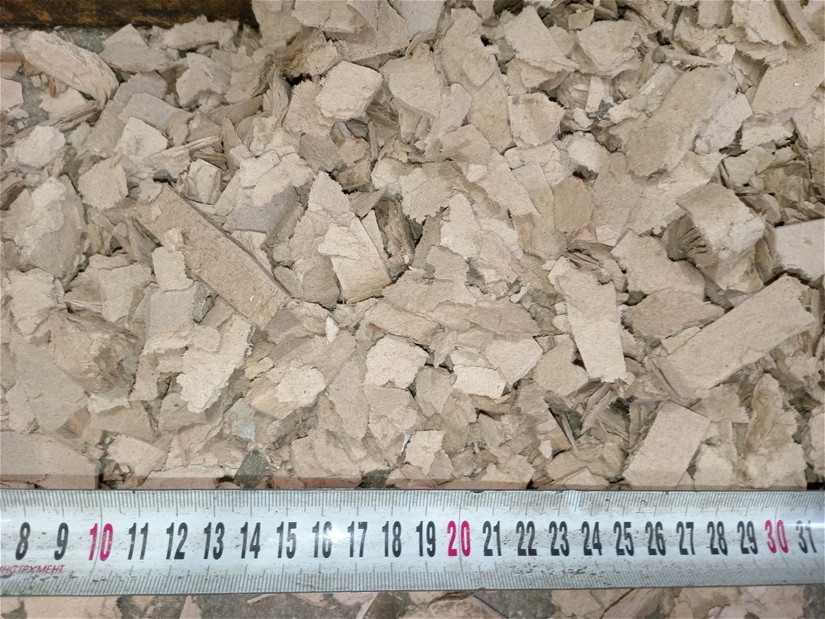 Измельчённая МДФ