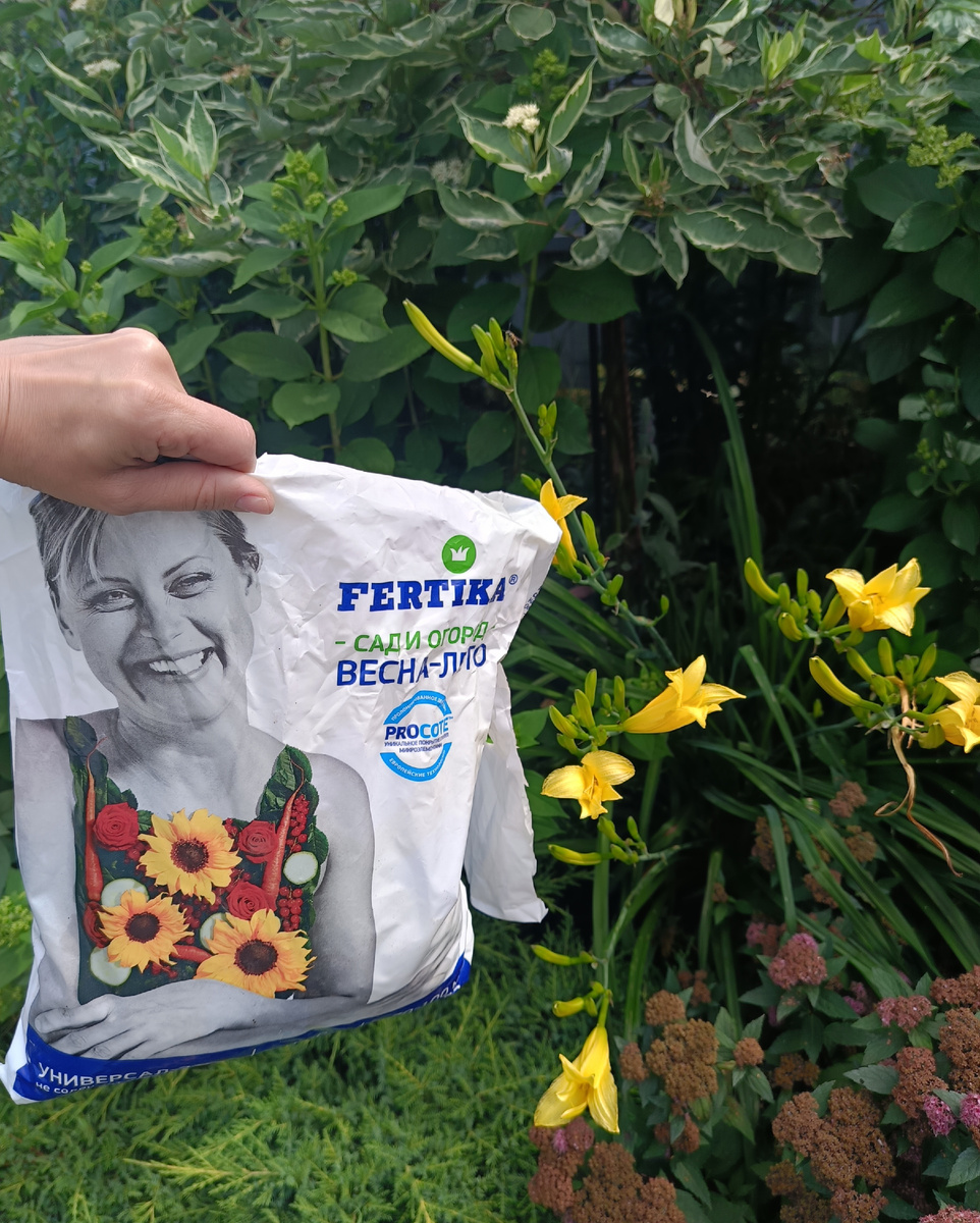 Сад автора, мои удобрения