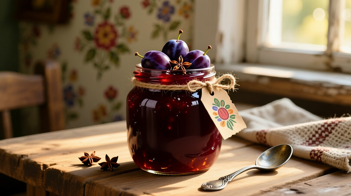 Сливовое варенье с гвоздикой