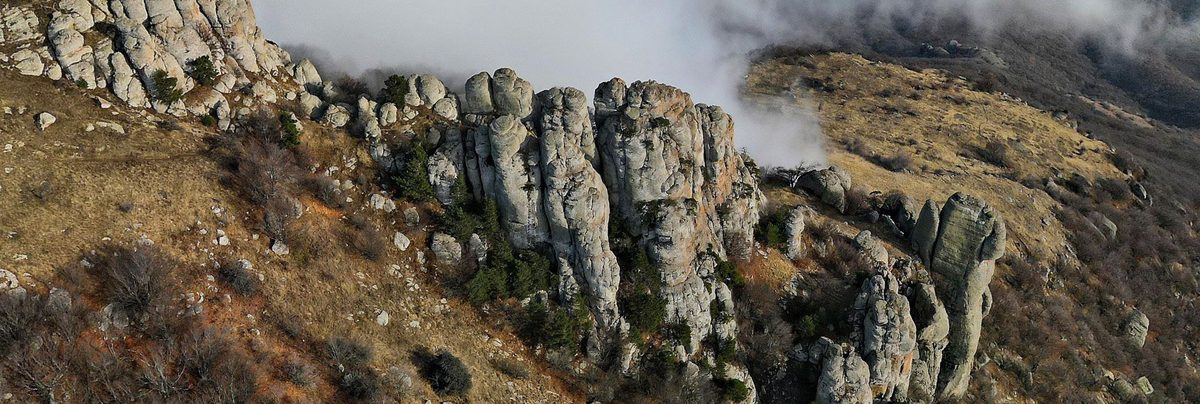 Фотосъёмка Долины привидений не передаёт всей красоты местности, к тому же, на снимках нельзя увидеть оптические иллюзии. Фото: Яндекс.Панорама