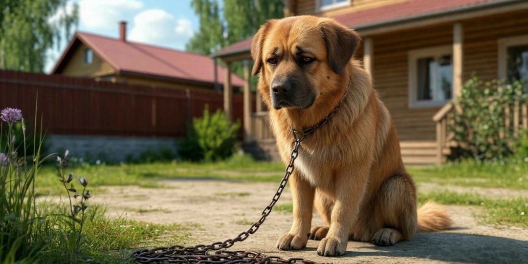 Собака на цепи — это нормально? Давайте поговорим честно