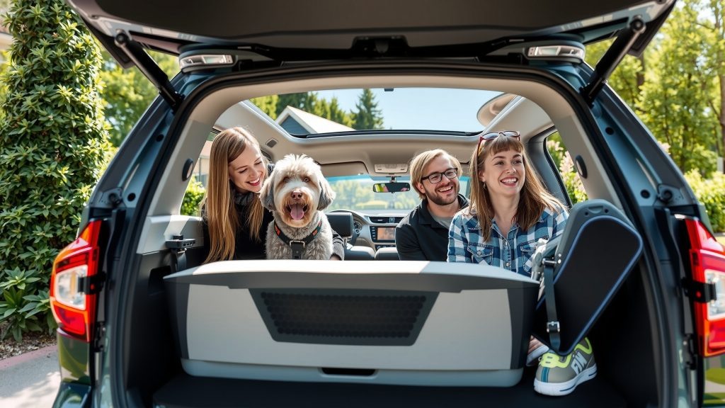    Как выбрать семейное авто с отделением для домашних животных