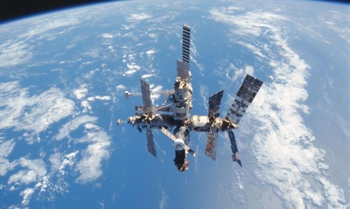 Космическая станция «Скайлэб» на околоземной орбите. Источник: НАСА