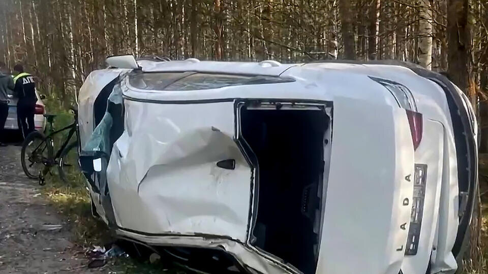     "На полном ходу заклинил руль": женщина чуть не разбилась за рулем Lada Vesta РЕН ТВ
