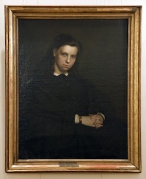 И.Е. Репин (1844–1930) «Портрет девушки». 1868, МПГУ, из Коллекции произведений русского и зарубежного искусства В.П.Потемкина. источник https://mpgu.su/ob-mpgu/muzey-mpgu/kollektsii/ekspozitsiya-muzeya/zal-5-kollektsiya-proizvedeniy-russkogo-i-zarubezhnogo-iskusstva-v-p-potemkina/