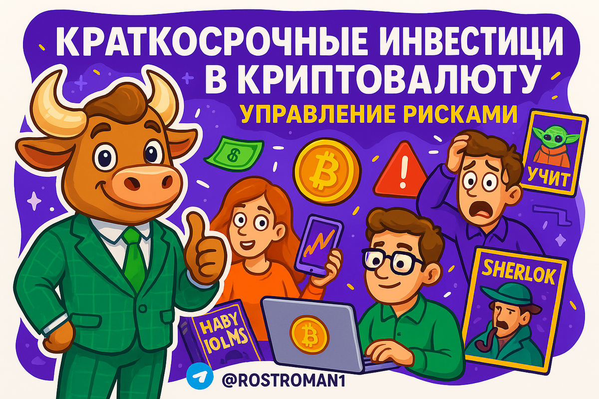    Краткосрочные инвестиции в криптовалюту: 7 ловушек, которые сливают капитал за неделю РоСТ | Роман о Системном Трейдинге