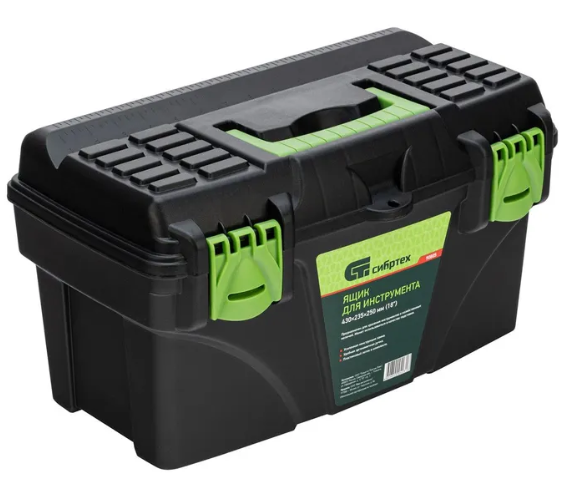 Пластиковый стандартный чемодан/ящик для инструмента