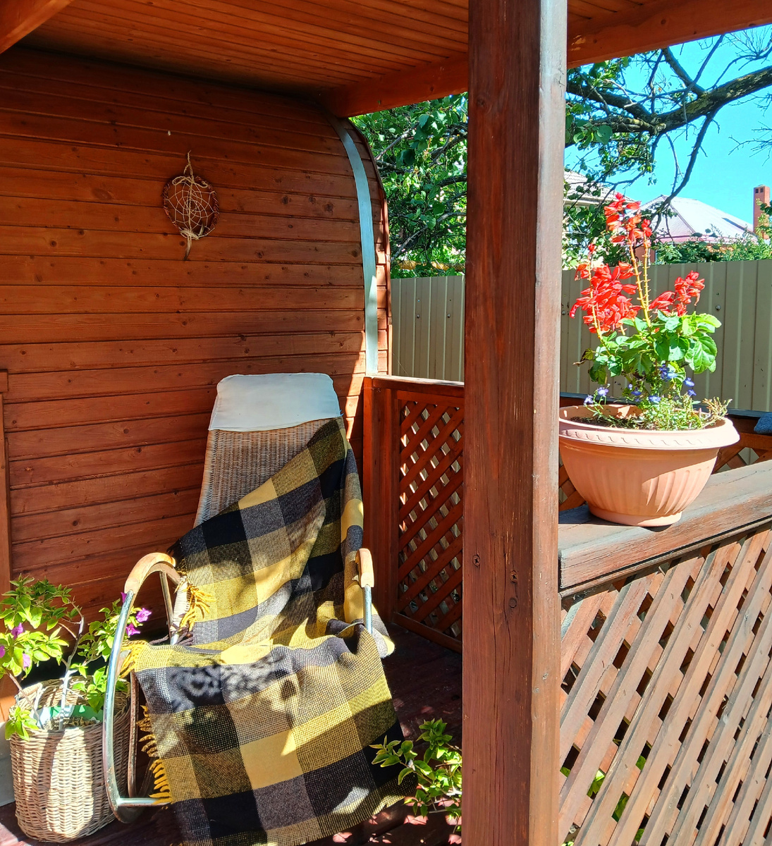 Это беседка с баней