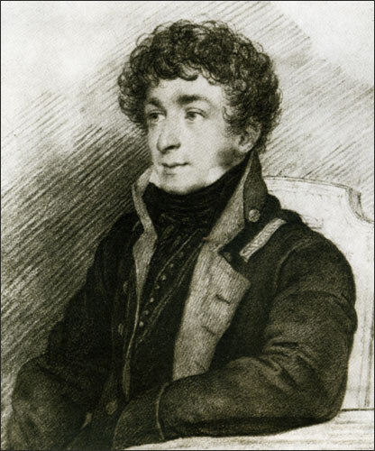 Портрет Константина Батюшкова. 1815 год. Русунок О. А. Кипренского.