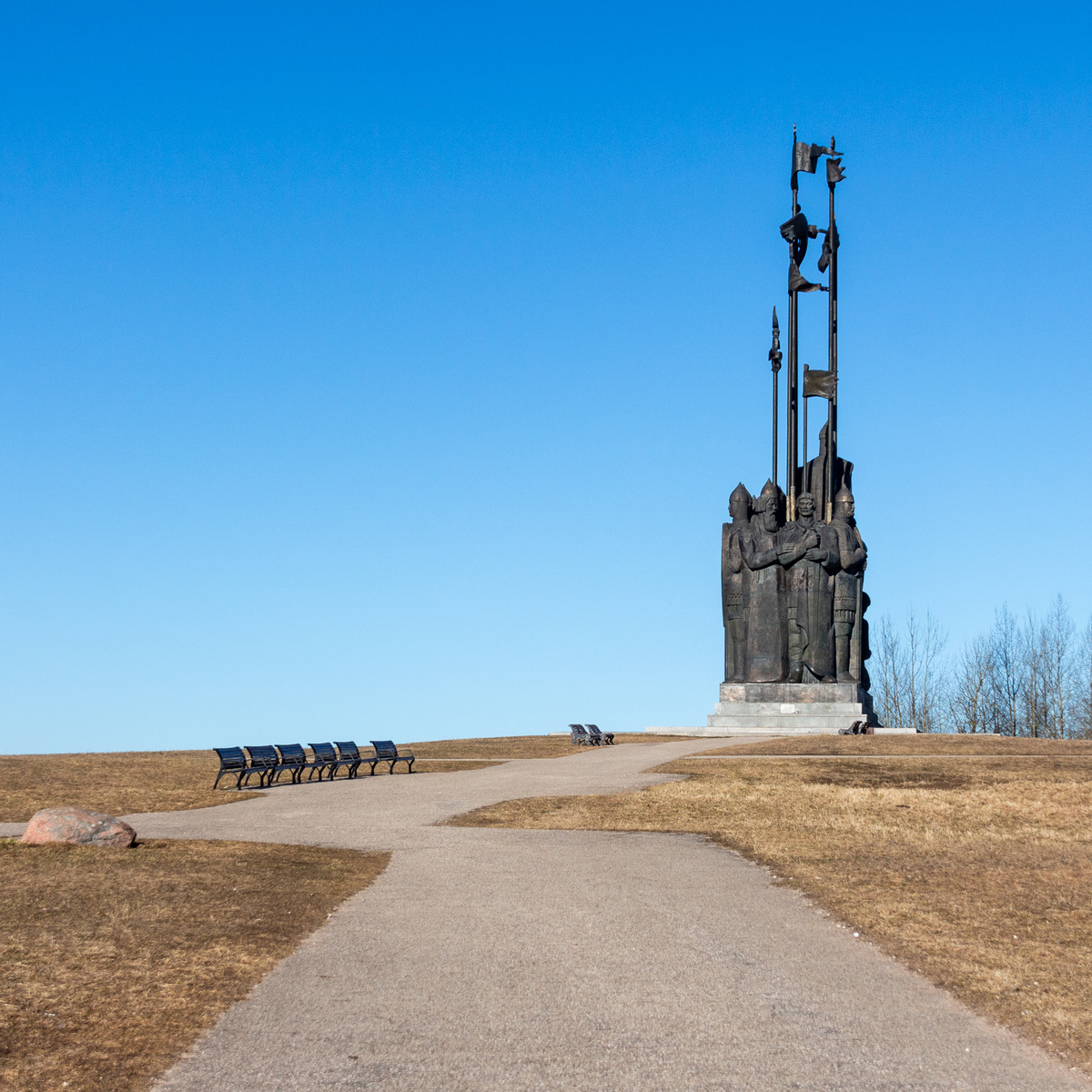 Монумент «Ледовое побоище» (гора Соколиха)