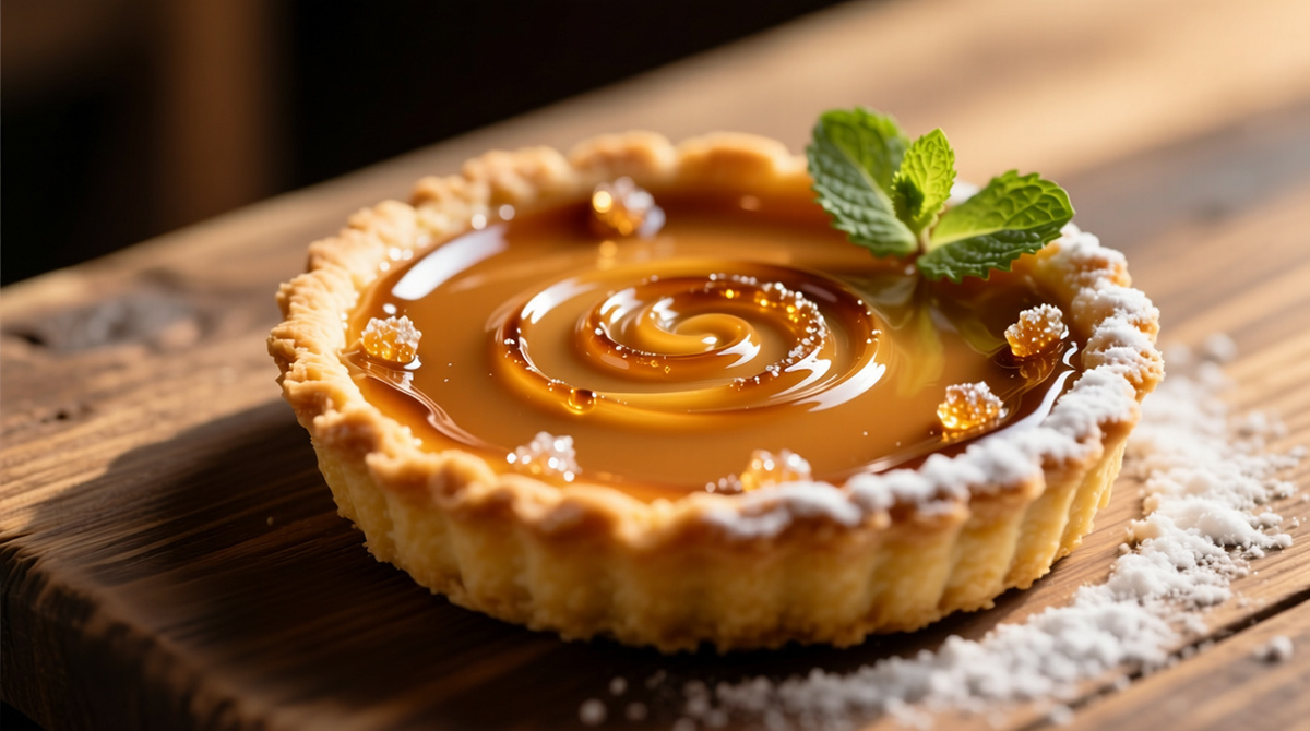 Карамельный тарт