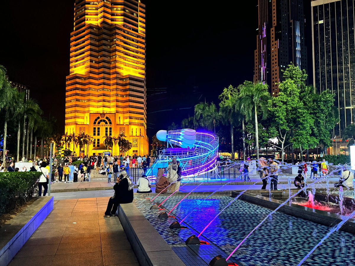 Вечерний Куала-Лумпура 