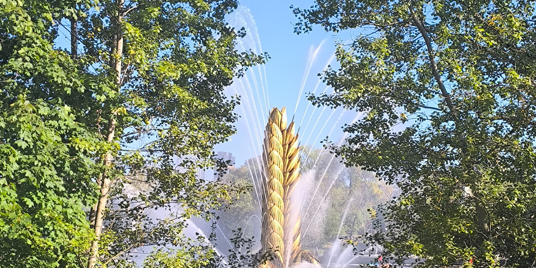 Чудо света для меня. Фонтан "Золотой колос".