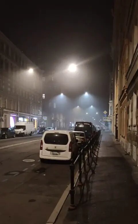    Мытнинская улица. Фото: стоп-кадр видео из телеграм-канала «Мегаполис | ДТП и ЧП | Санкт-Петербург | Питер»