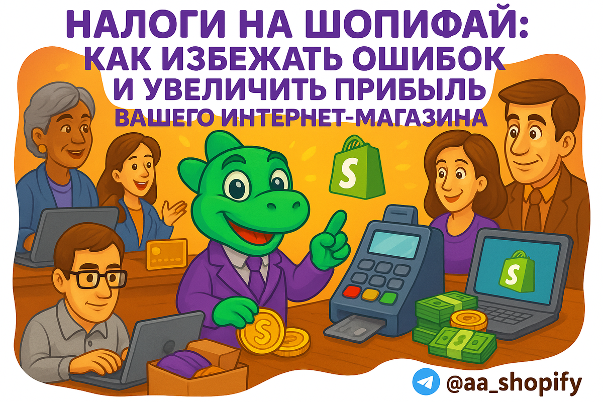   Налоги на Шопифай: как избежать ошибок и увеличить прибыль вашего интернет-магазина aa_ecom