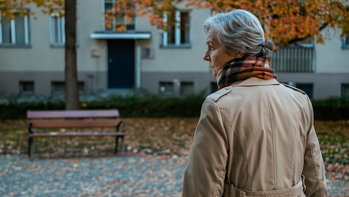 Она развернулась и ушла.