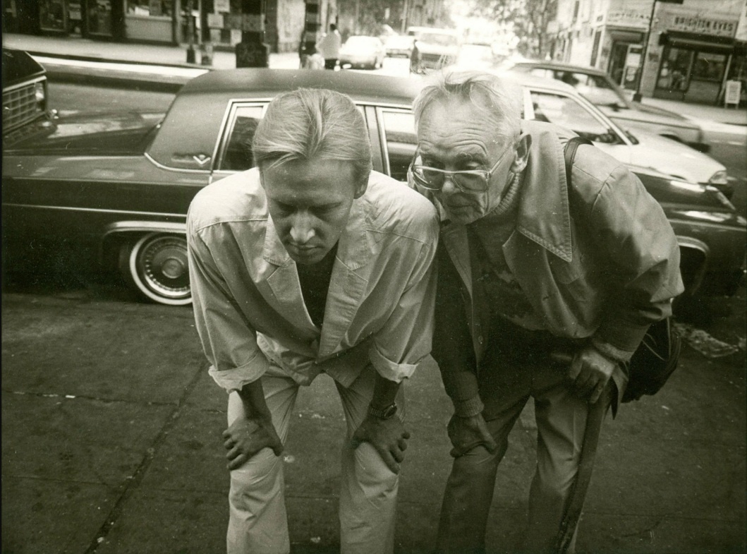 Дмитрий Харатьян и Леонид Гайдай во время съемок. Источник: kinopoisk.ru