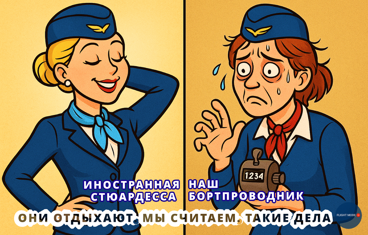#зарубежныеавиакомпании #российскаяавиация #работабортпроводника #отличияавиакомпаний #аэрофлотособенности