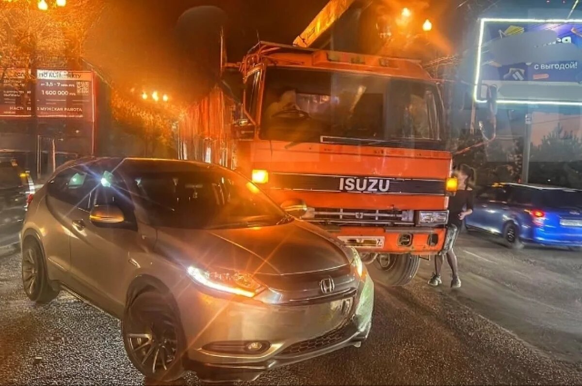    В Хабаровске один водитель устроил три ДТП за день