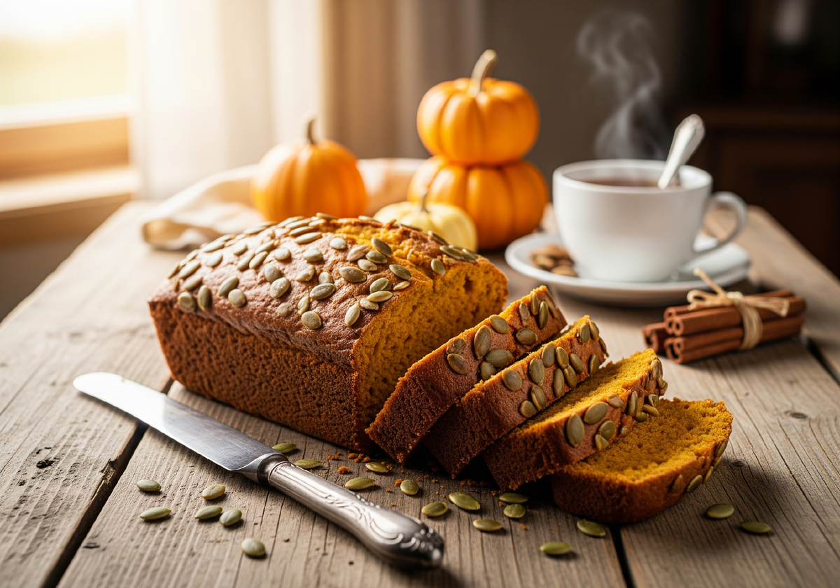 Тыквенный хлеб
