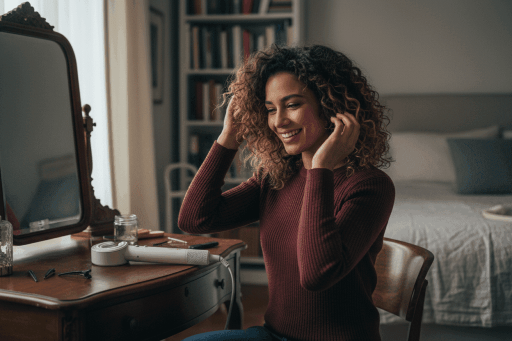    Стайлер TELZEN 7в1: месяц спустя — какие насадки зашли, а какие мимо? TELZEN