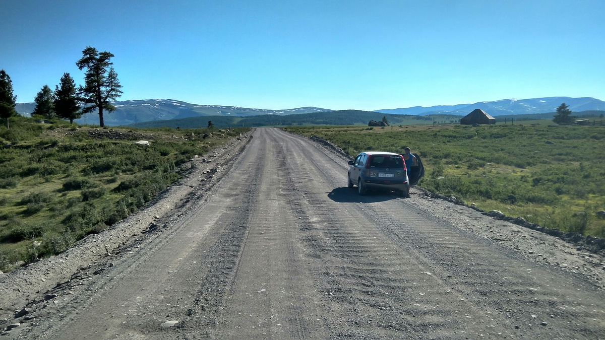 Те самые пыльные гравийки(