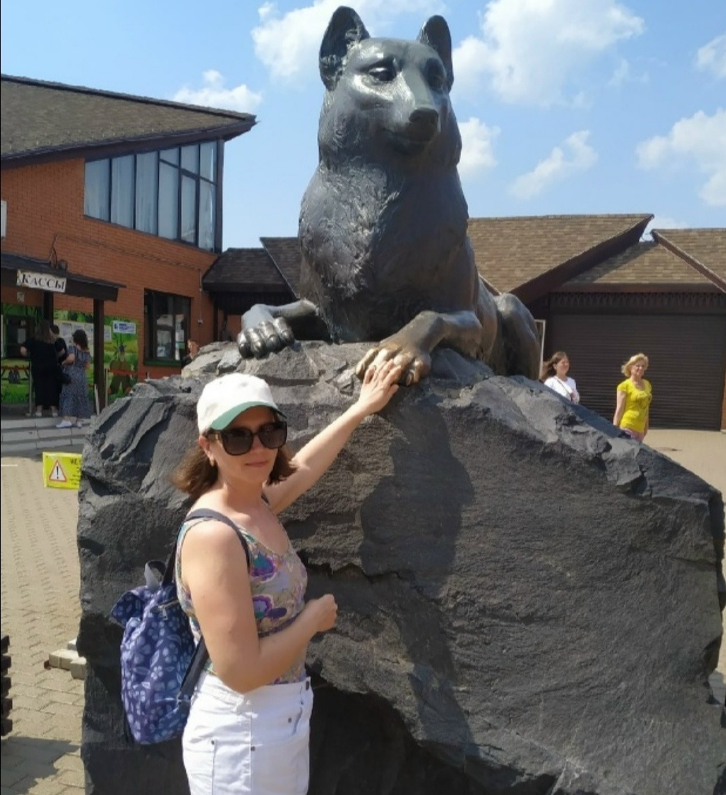 Своего нужного волка нашла в зоопарке Ижевска... 