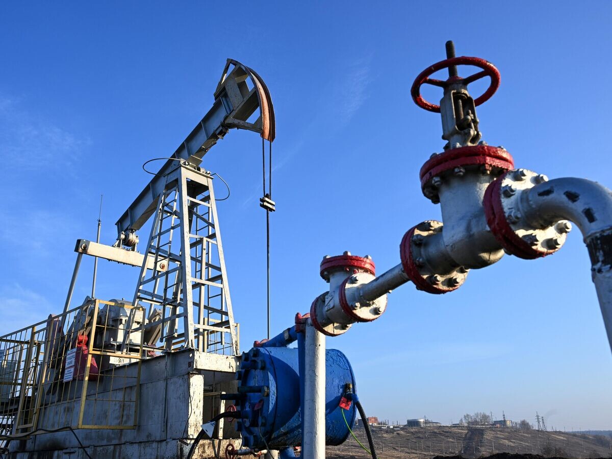    Добыча нефти в Татарстане© РИА Новости / Максим Богодвид