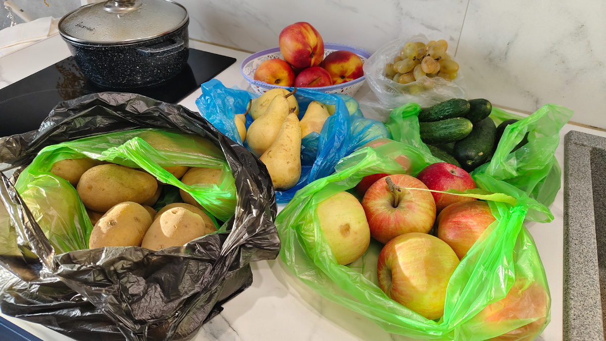 Наши покупки у дома