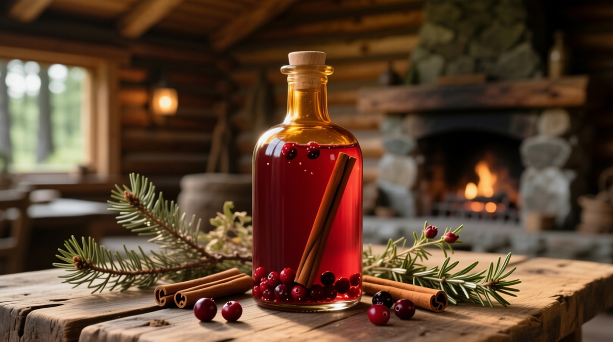 Брусничная настойка