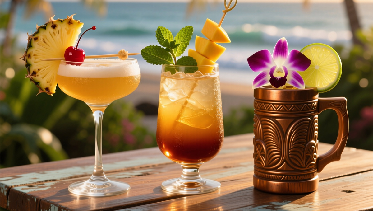 Коктейли с ромом