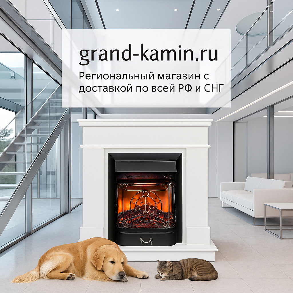    Создайте уютный стильный уголок с камином Selena + Majestic Lux BL RC и забудьте о холоде! Kamin