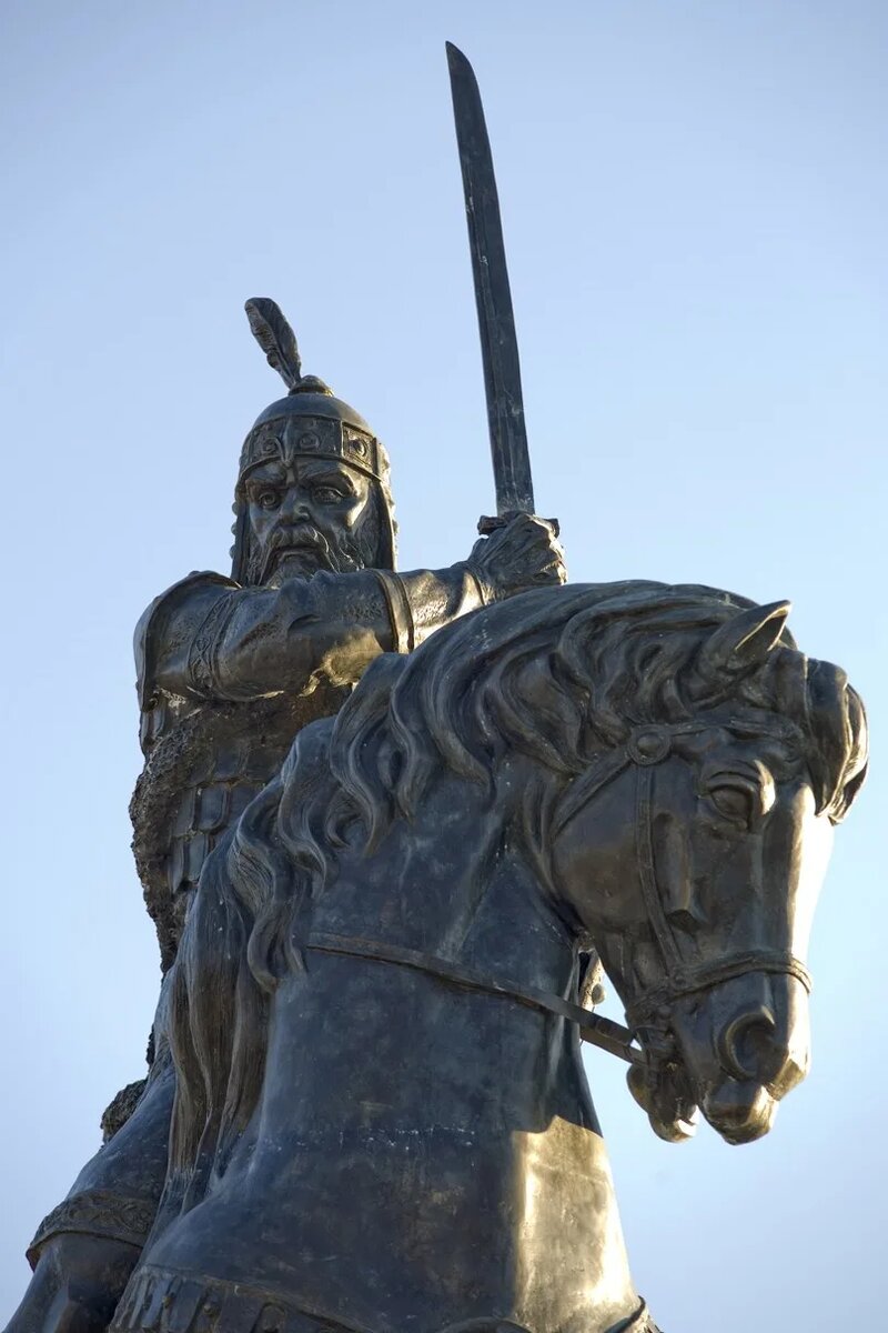 Вождь протоболгар Крум.